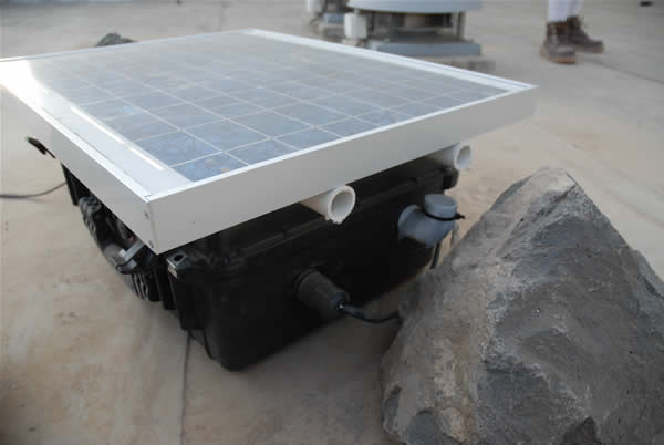 Pelican case
                enclosure as used in the Afar network, Ethiopia